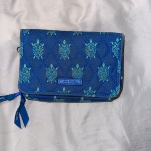 vera bradley turtle wallet